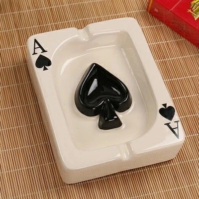 Cards Shaped Ashtray QuirkyStore.in