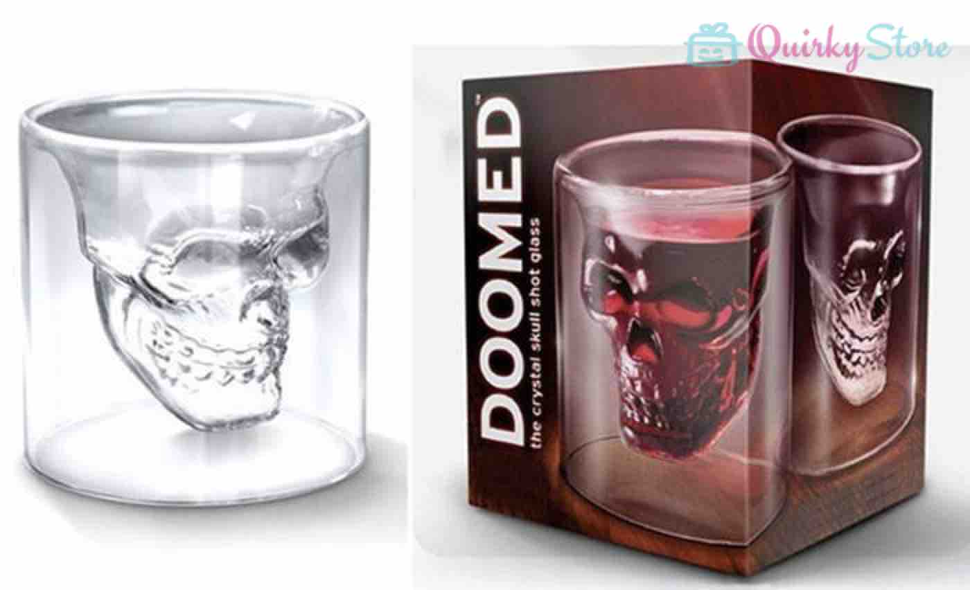 Doomed Skelton Cup (Set of 4) - QuirkyStore.in