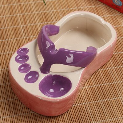 Ceramic Slipper Shaped Ashtray - QuirkyStore.in