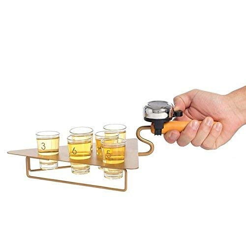 Brick Trowel With Shooting Glasses Drinking Game - QuirkyStore.in