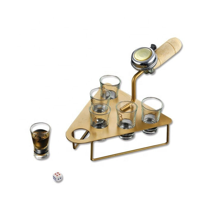 Brick Trowel With Shooting Glasses Drinking Game - QuirkyStore.in