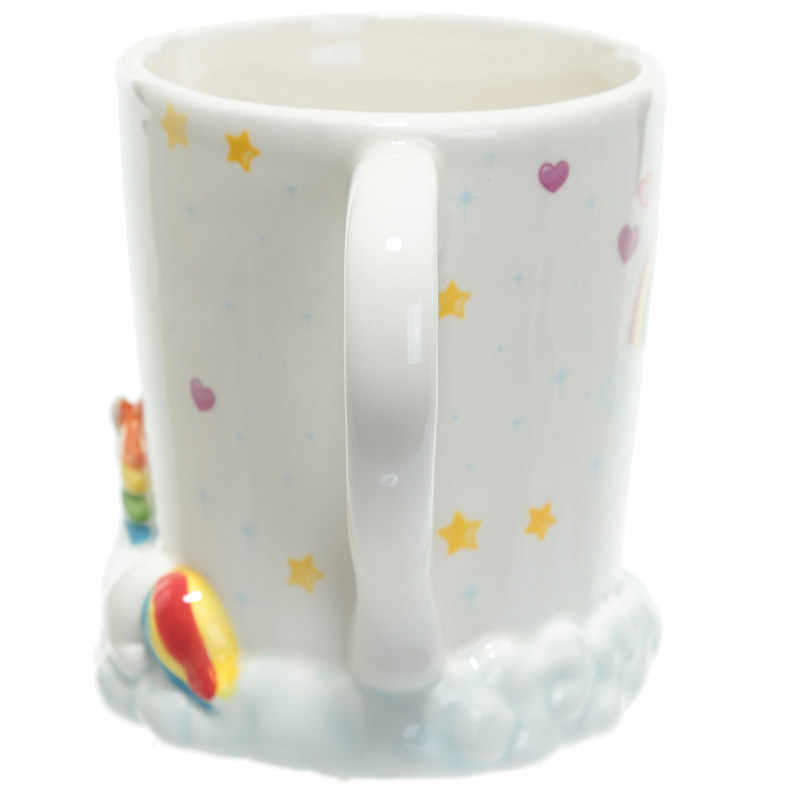 Cute Quirky Rainbow Clouds Unicorn Coffee Mug QuirkyStore.in