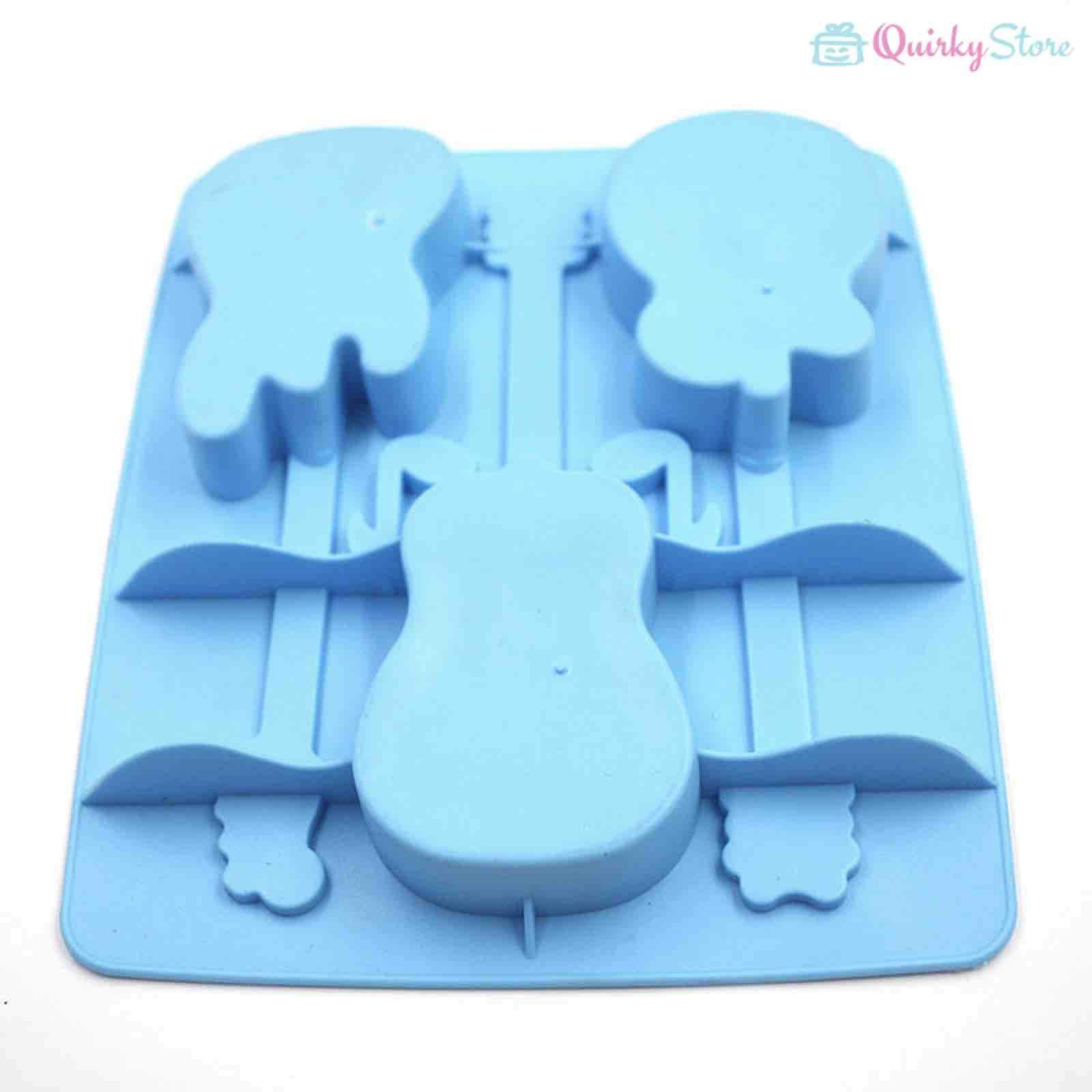 Guitar Shaped Ice Tray - QuirkyStore.in