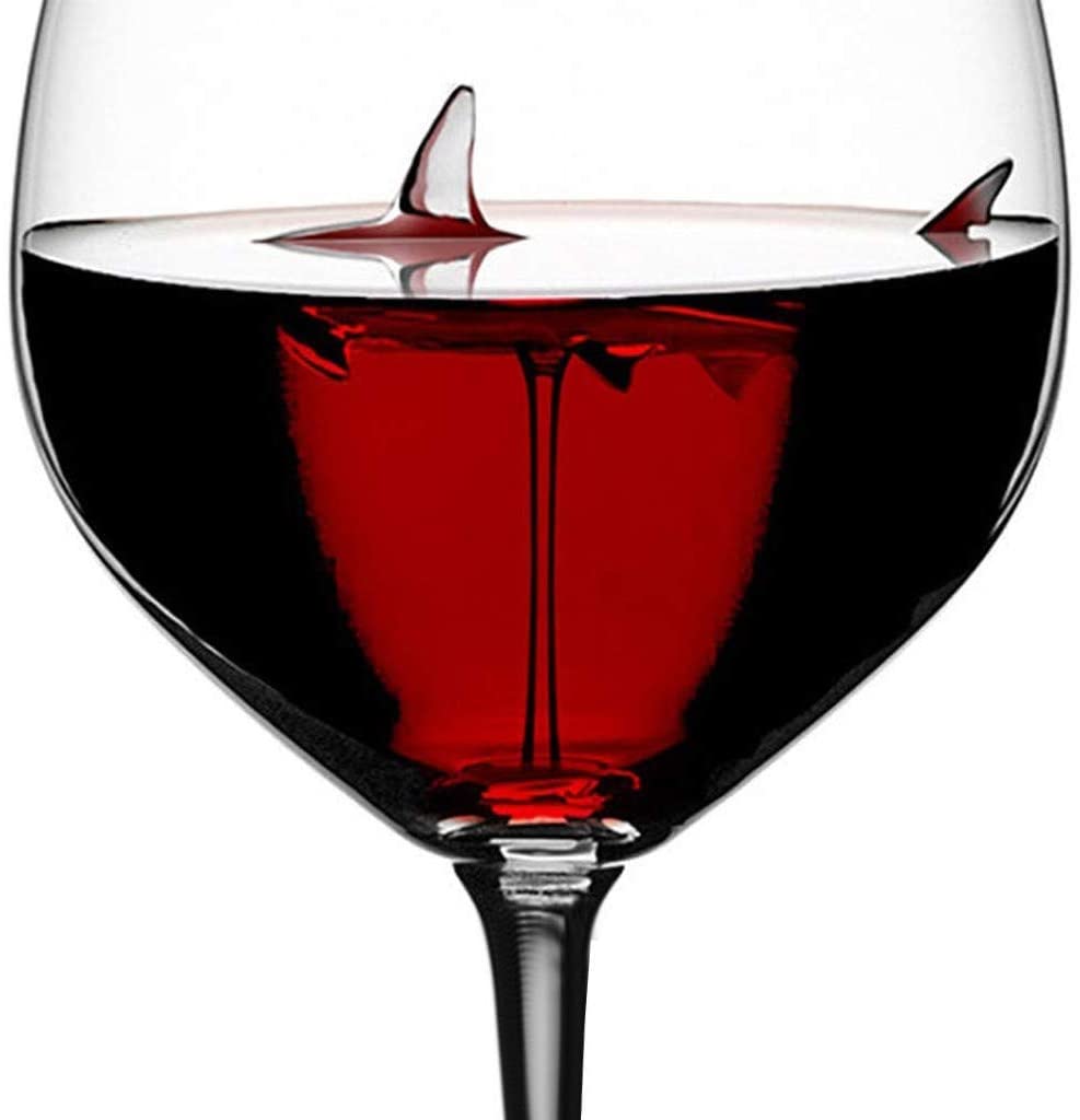 Red Wine Shark Goblet QuirkyStore.in