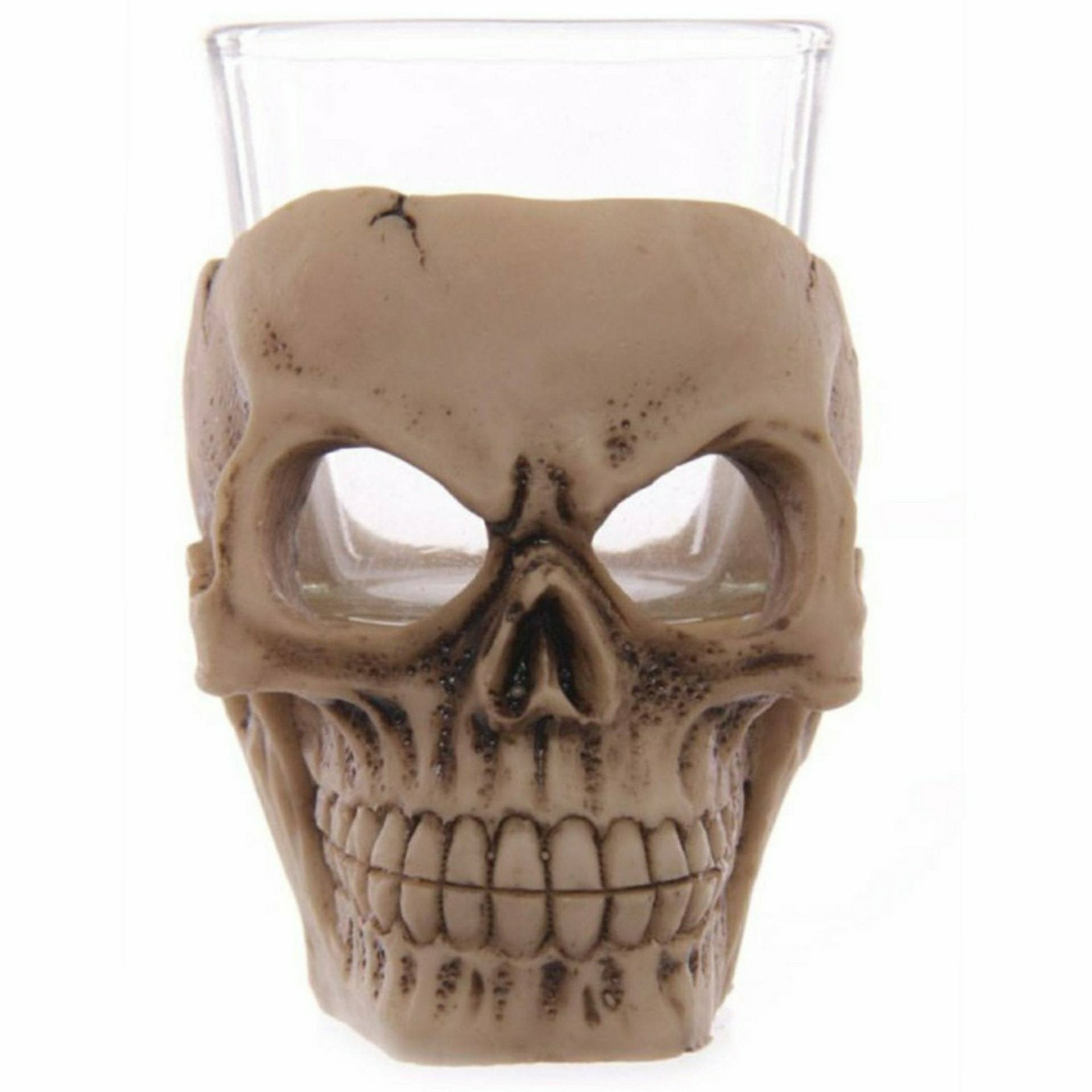 Skull Shot Glass Gothic (Set Of 4) - QuirkyStore.in