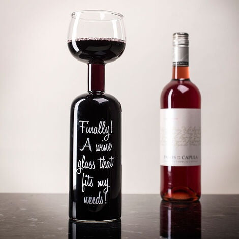 The Wine Bottle Glass QuirkyStore.in