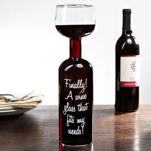 The Wine Bottle Glass QuirkyStore.in