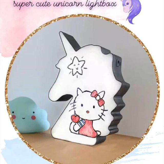 Unicorn Handwriting Light Box - QuirkyStore.in
