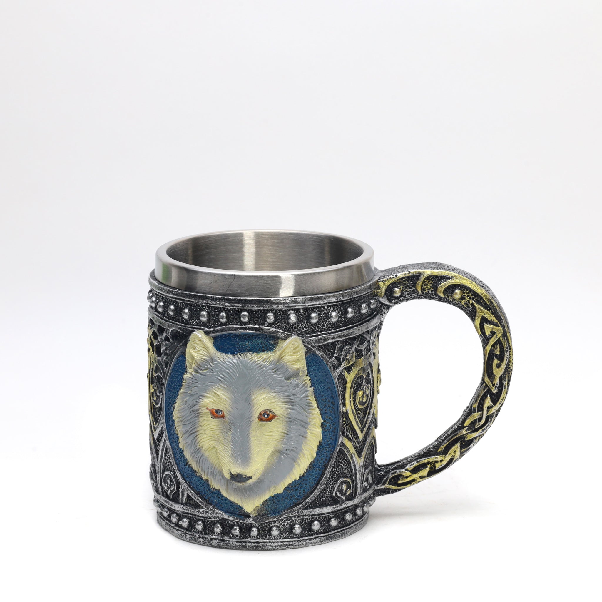 Wolf Head Tankard Coffee Mug QuirkyStore.in