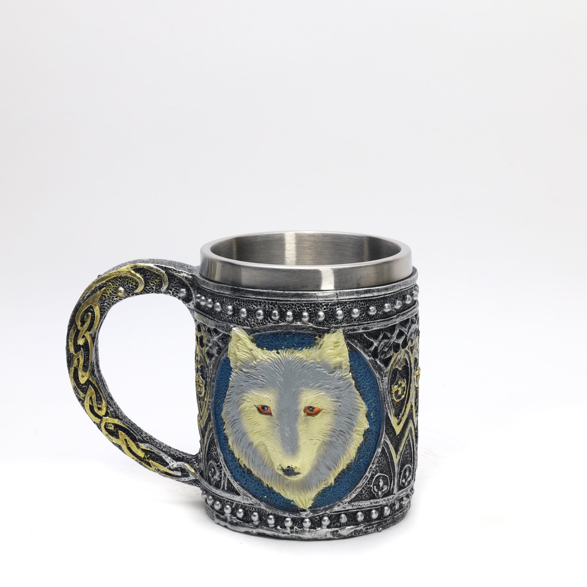 Wolf Head Tankard Coffee Mug QuirkyStore.in